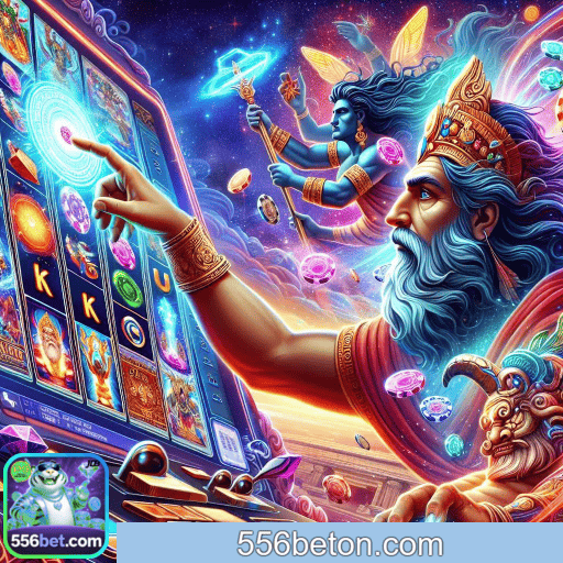 Imagem promocional do login da 556BET